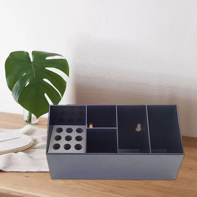 Hairdressing Tool Box Storage Case Shears Hair  Rack Black