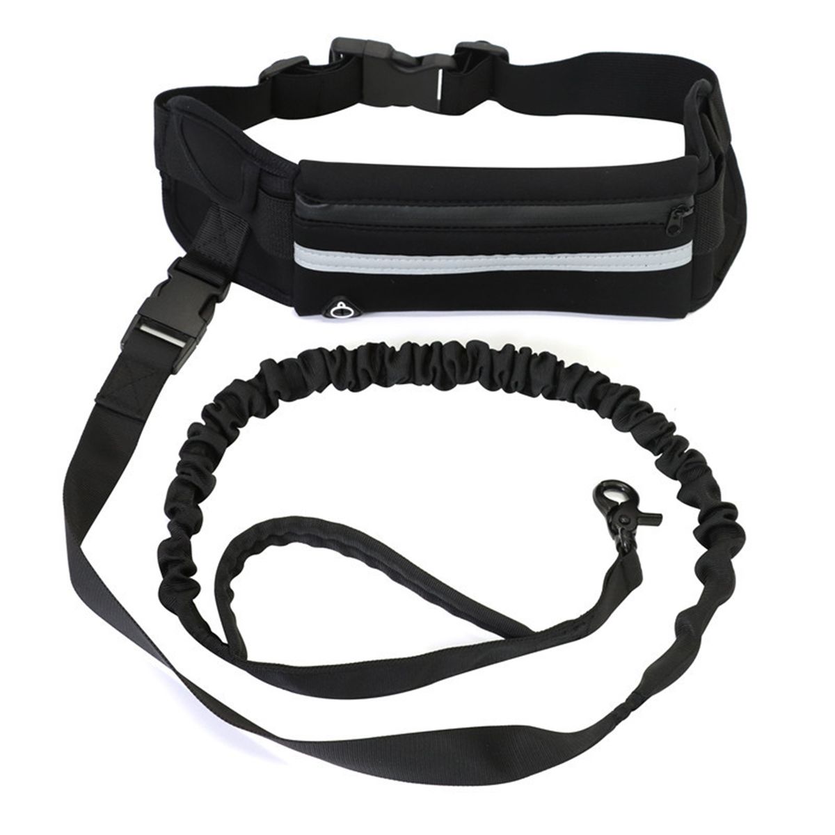 Adjustable Waist Belt Hands Free Dog Leash For Running