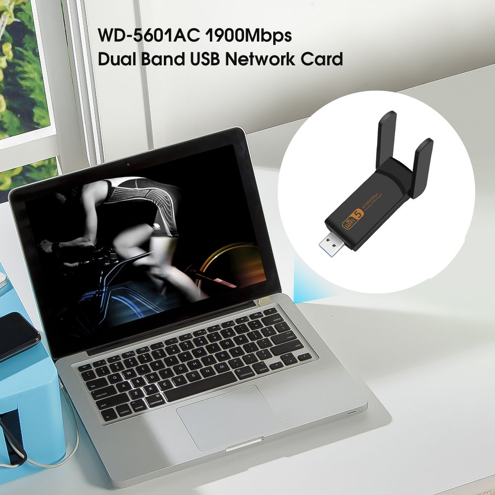 1900Mbps 1200Mbps 300Mbps USB 3.0 Wifi Adapter 2.4GHz 5GHz
