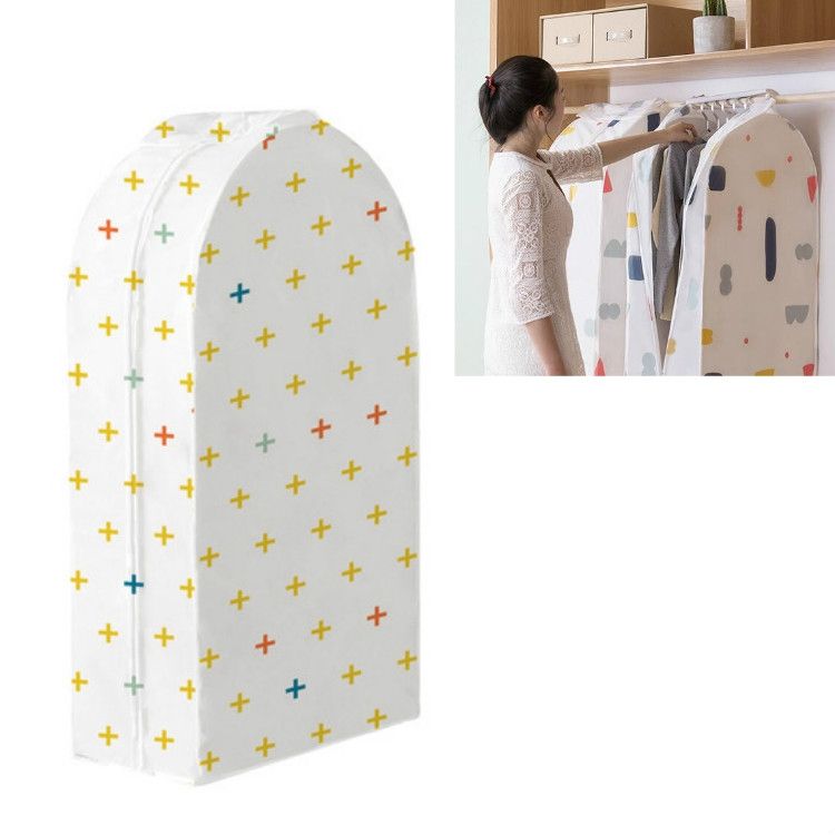Dust Cover Coat Hanger Pocket Dust Cover, Size:Small