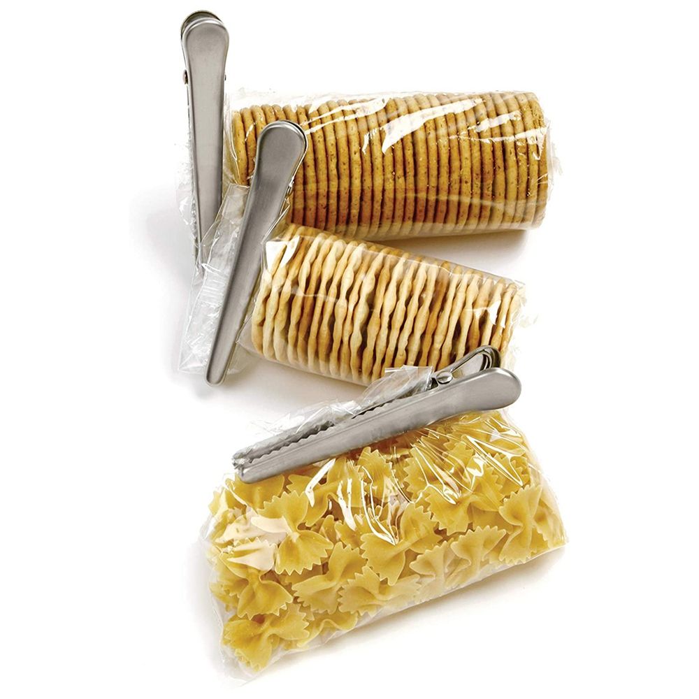 10Pcs Stainless Steel Food Storage Bag Sealing Machine