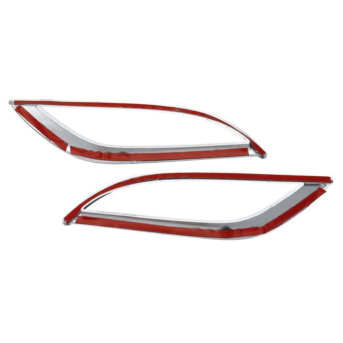 Chrome Rear Bumper Fog Light Cover Trim For Chevy Malibu 2016 2017 2018