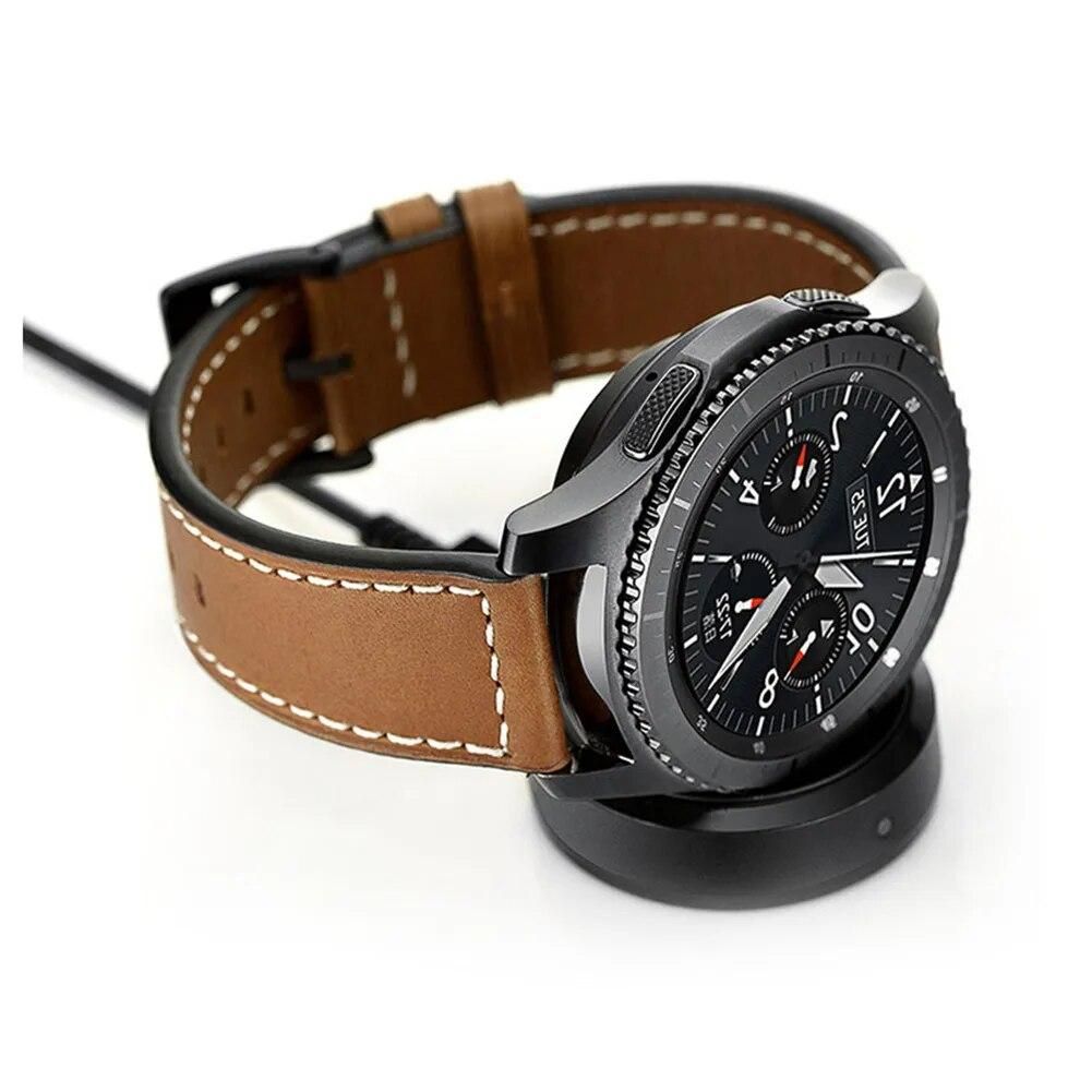 Wireless Fast Charger for Samsung Gear S3 Frontier S2 Watch Charger for Samsung Galaxy Watch Active 1 2 3 46mm/42mm Charger Dock