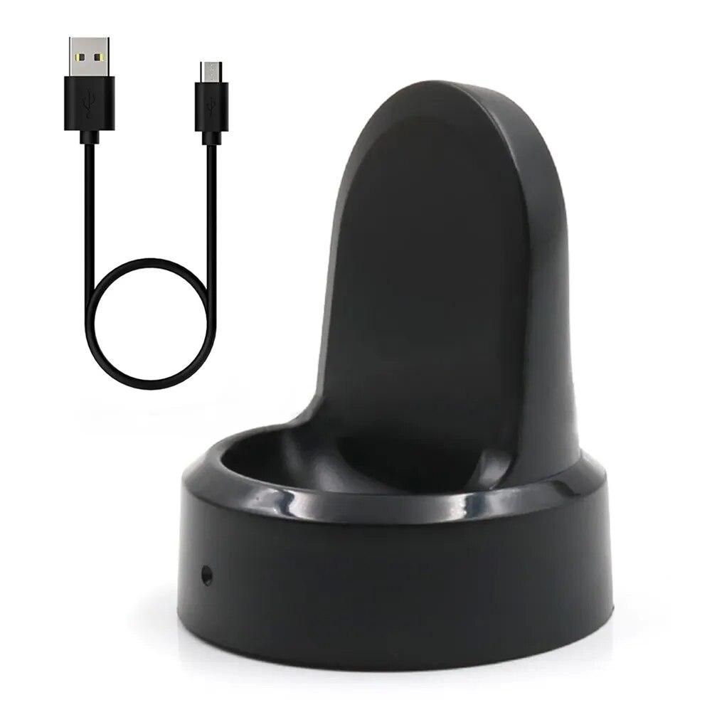 Wireless Fast Charger for Samsung Gear S3 Frontier S2 Watch Charger for Samsung Galaxy Watch Active 1 2 3 46mm/42mm Charger Dock