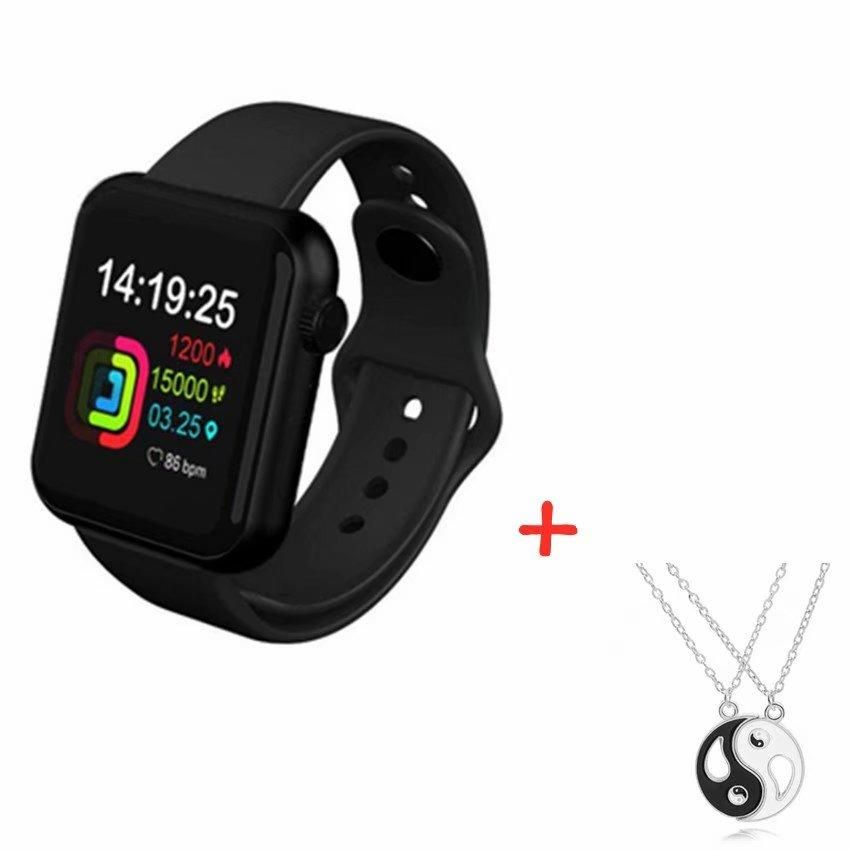 Smartwatch Business Bluetooth Waterproof Sport Watch With Free Necklace