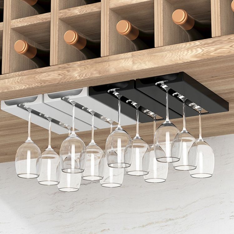 Kitchen Shelf 2 PCS  Goblet Wine Glass Hanging Rack