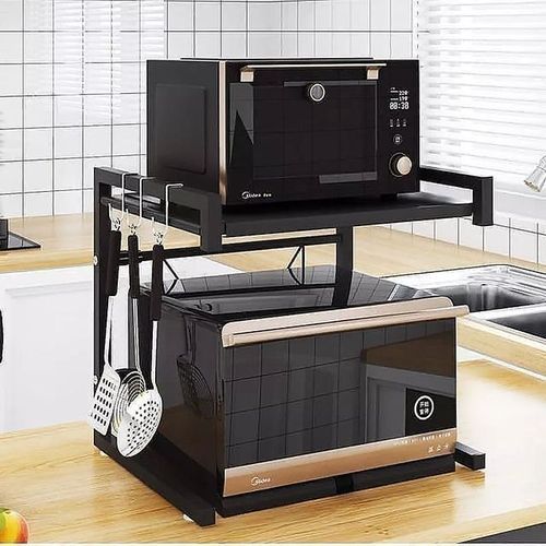 Expandable Microwave Oven Racks Metal Stand