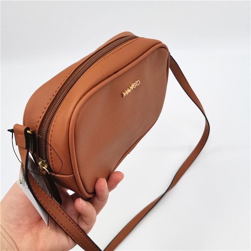 Mango Bag 2023 New Women's Crossbody Bag One Shoulder Simple Versatile Fashion Mobile Bag