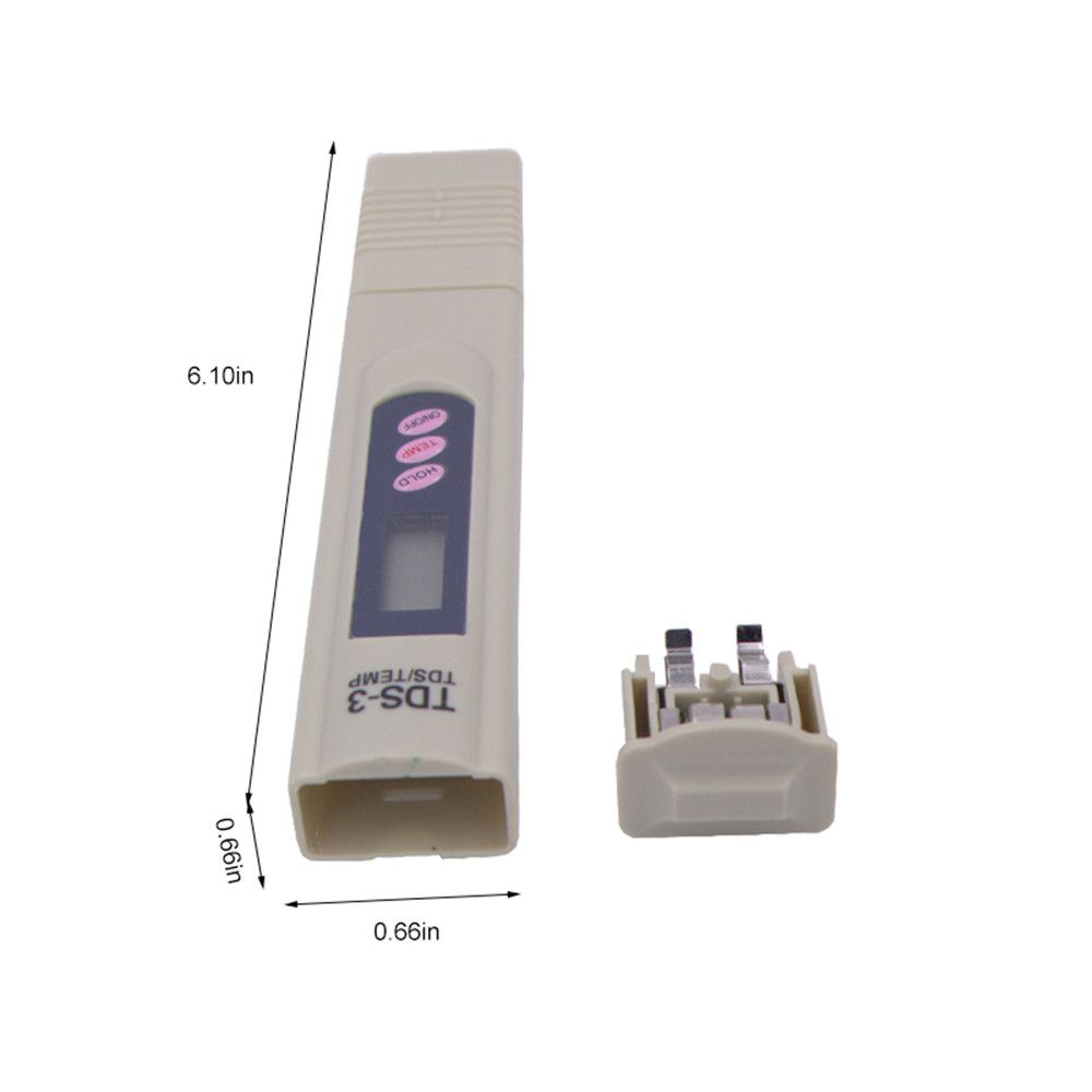TDS Digital Water Quality Tester Pen PH Analysis Meter Purity Temperature Meter Portable Digital PH Tester Pen Drinking Water