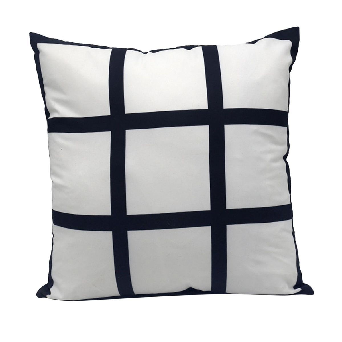 2x Sublimation   Polyester Pillow Case DIY Home Throw