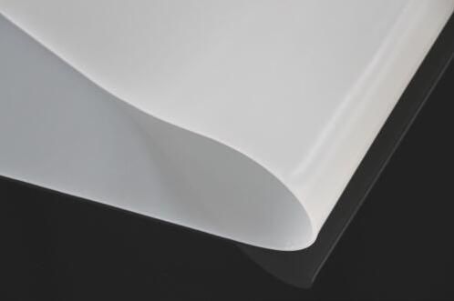 500X500X1mm, High Quality Translucent Milky White Silicone