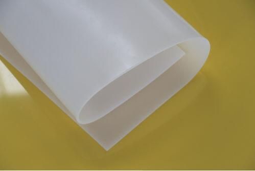 500X500X1mm, High Quality Translucent Milky White Silicone