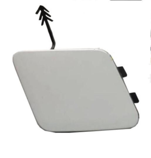 front rearper Trailer Cover Tow Bracket Cover front rearper Tow Hook Cover Cap for AUDI Q3 2016-2018