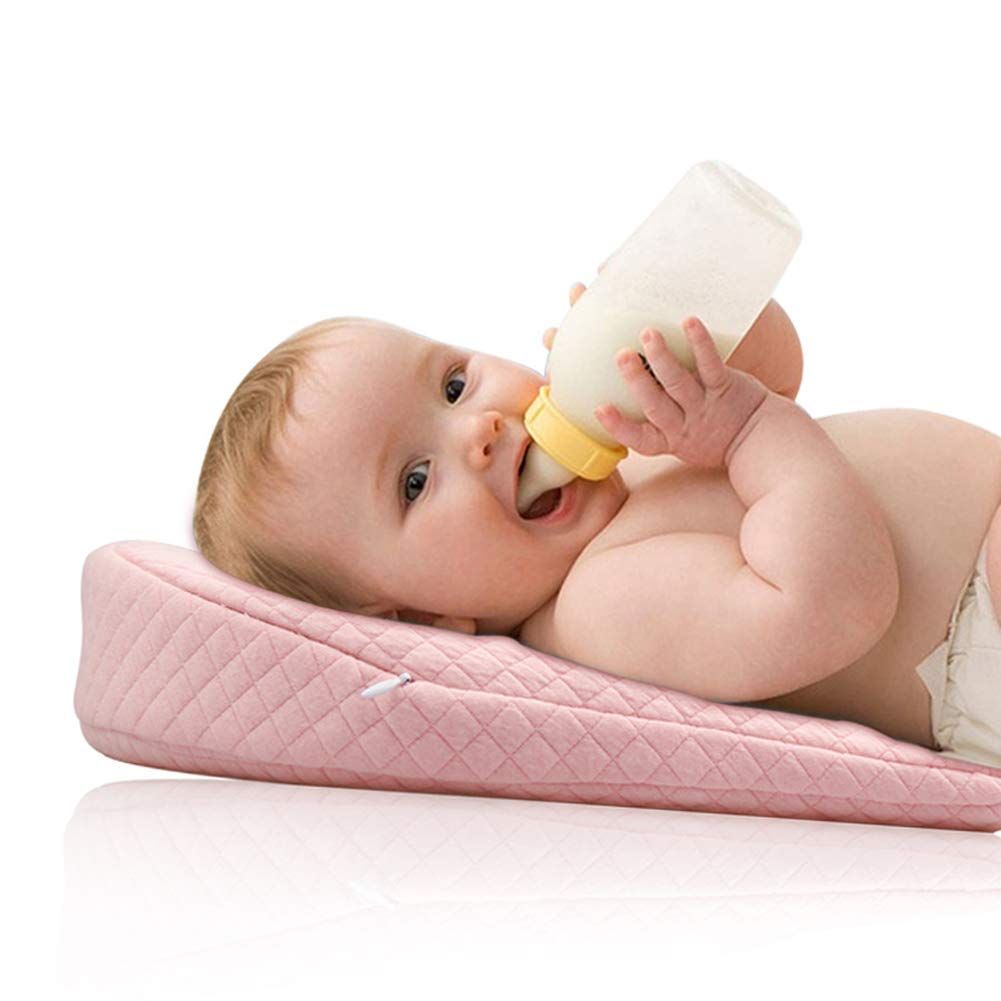 Baby Crib Pillow For Preventing Reflux When Nursing