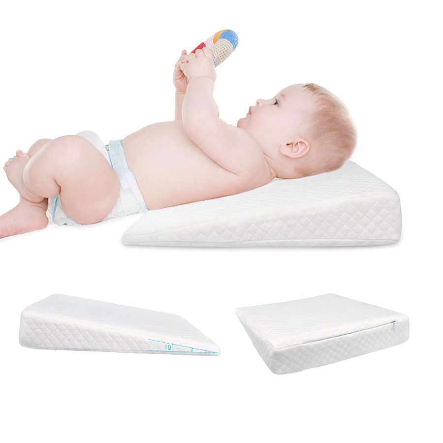 Baby Crib Pillow For Preventing Reflux When Nursing