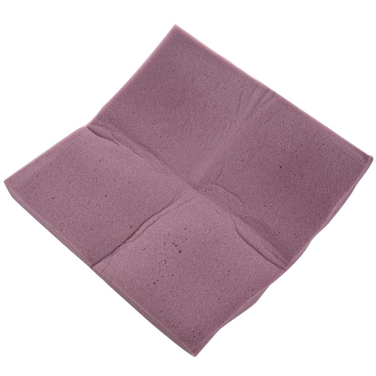 25X25X5Cm Soundproof Sponge,Acoustic Foam Panel Stop Absorption Studio Ktv Sound For Home Decor Art Bedroom Bathroom Living Room Tv Background(Purple)