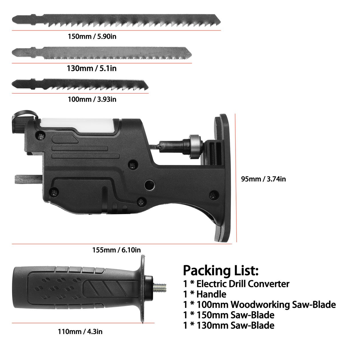 Electric Drill Modified Electric Saw Electric Reciprocating