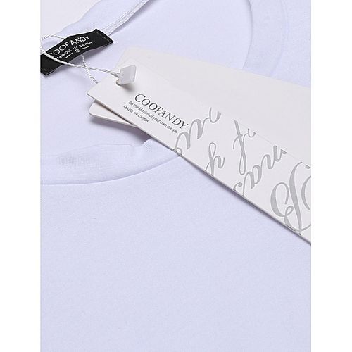 Men Fashion Sleeveless Asymmetric Hem Tank Tops Loose Casual Tops-Raw White Off White