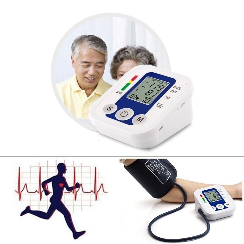 High Quality Arm Blood Pressure Pulse Monitor Digital Upper Blood Pressure Monitor Meters