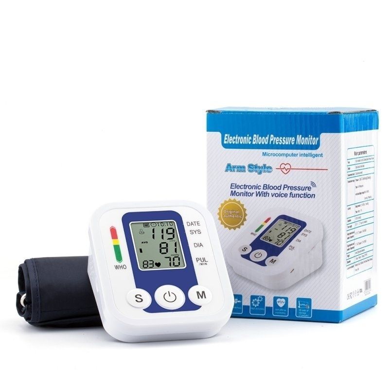 High Quality Arm Blood Pressure Pulse Monitor Digital Upper Blood Pressure Monitor Meters