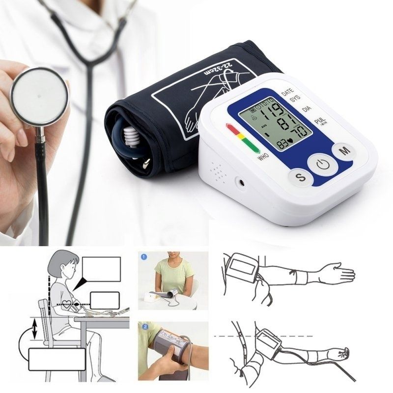High Quality Arm Blood Pressure Pulse Monitor Digital Upper Blood Pressure Monitor Meters