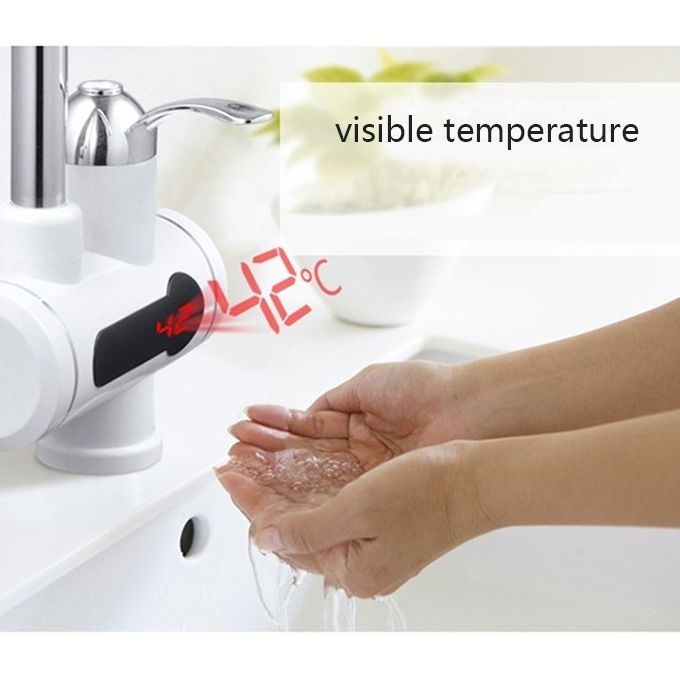 Electric Hot Water Kitchen Sink Faucet