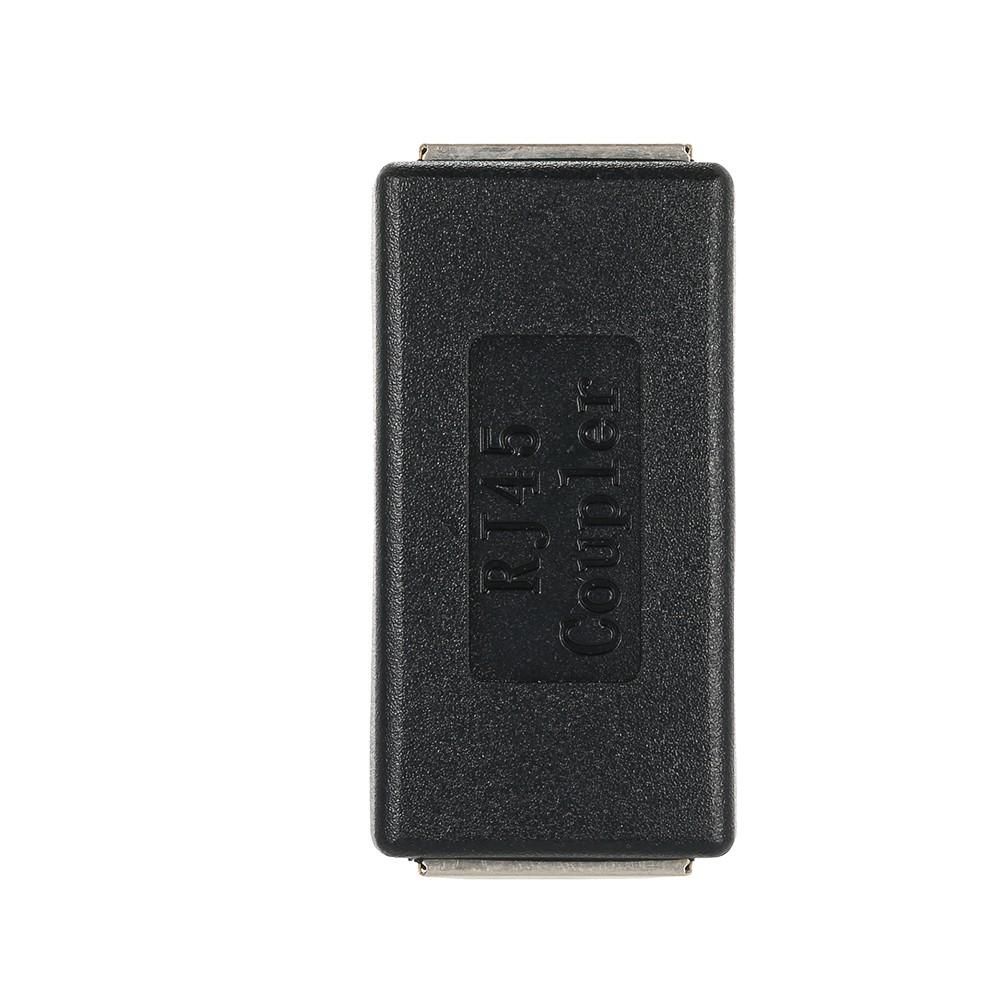 RJ45 Coupler In-Line Coupler CAT 5/CAT 6/CAT 7 LAN Ethernet Cable Extender Adapter Connector Female to Female Straight Modular Plug