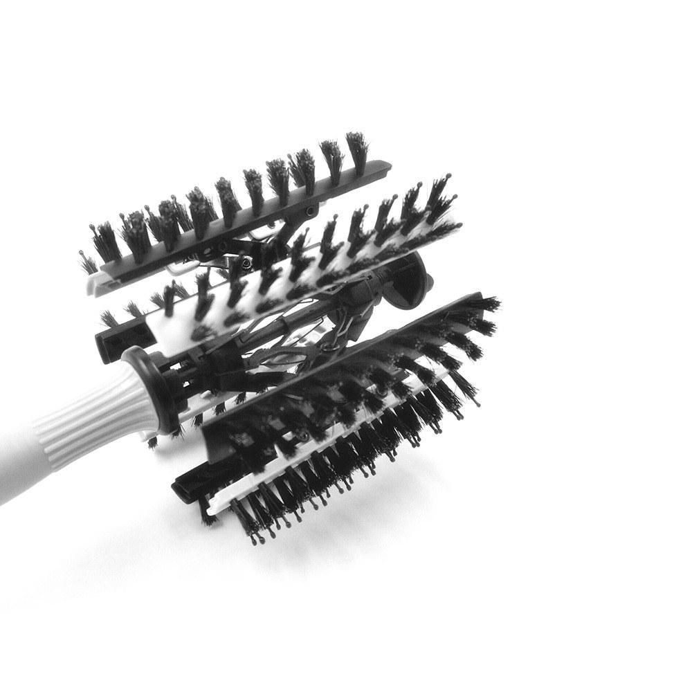 Adjustable Hair Brush Styling Brush Roller Brush Professional Round Brush Through Tangles With Ease For All Hair Types Roll Brush