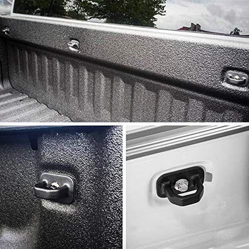 For Chevy Anchor Truck Bed 4Pcs Set Tie Downs Anchor Fits
