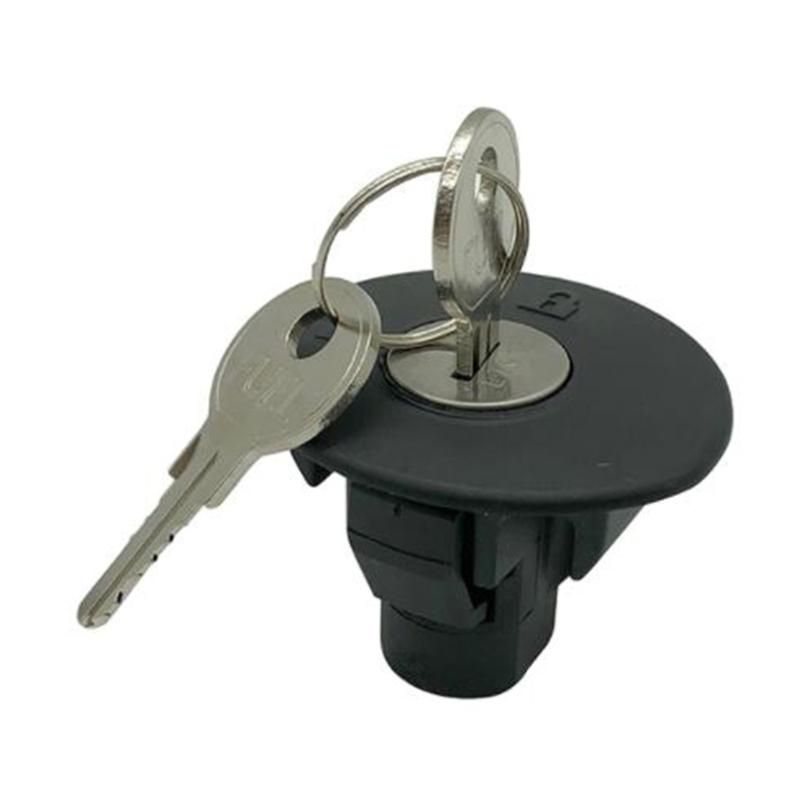 Tank Plug Cover with 2 Keys Lockable Compatible with Ford- F1 2012-2020 EDGE 10-2014 Explorer 13-2019 Car