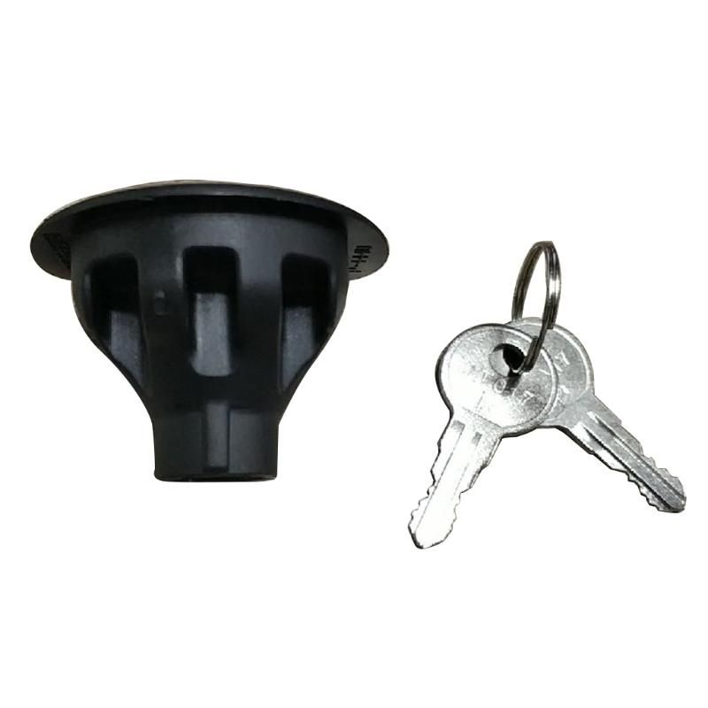 Tank Plug Cover with 2 Keys Lockable Compatible with Ford- F1 2012-2020 EDGE 10-2014 Explorer 13-2019 Car