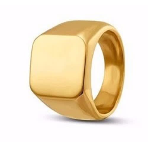 Men's Plain Ring - Gold