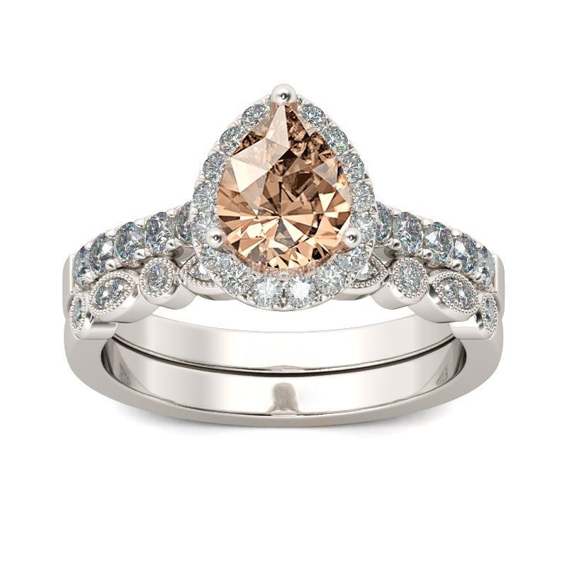 Diamond Ring Couple Wedding Ring  Sliver