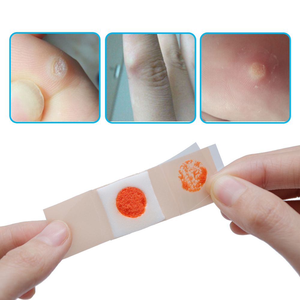 Problem Patch Plantar Remove Calluses Warts Exfoliating Corn Removed Foot Povihome Feet Foot 6Pcs Soft Treatment C1443 Skin