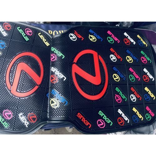 5 Pieces Of Lexus Multi-coloured Footmat