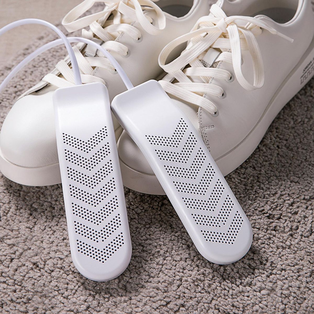 2x Household USB Electric Shoe Dryer With Timer