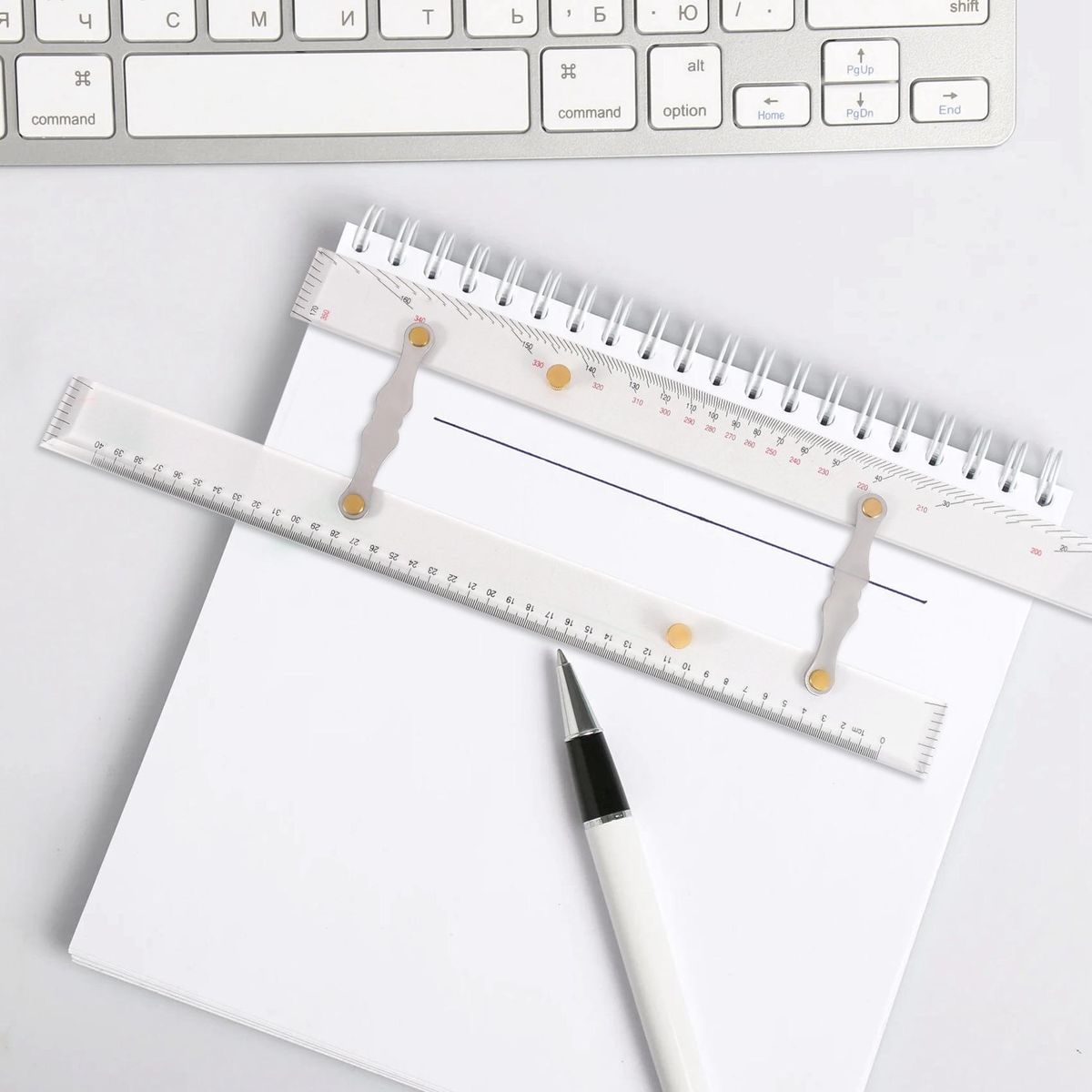 Marine Ruler Parallel Ruler Nautical Charts Parallel Ruler Mapping Points to Pull Parallel Ruler 450MM