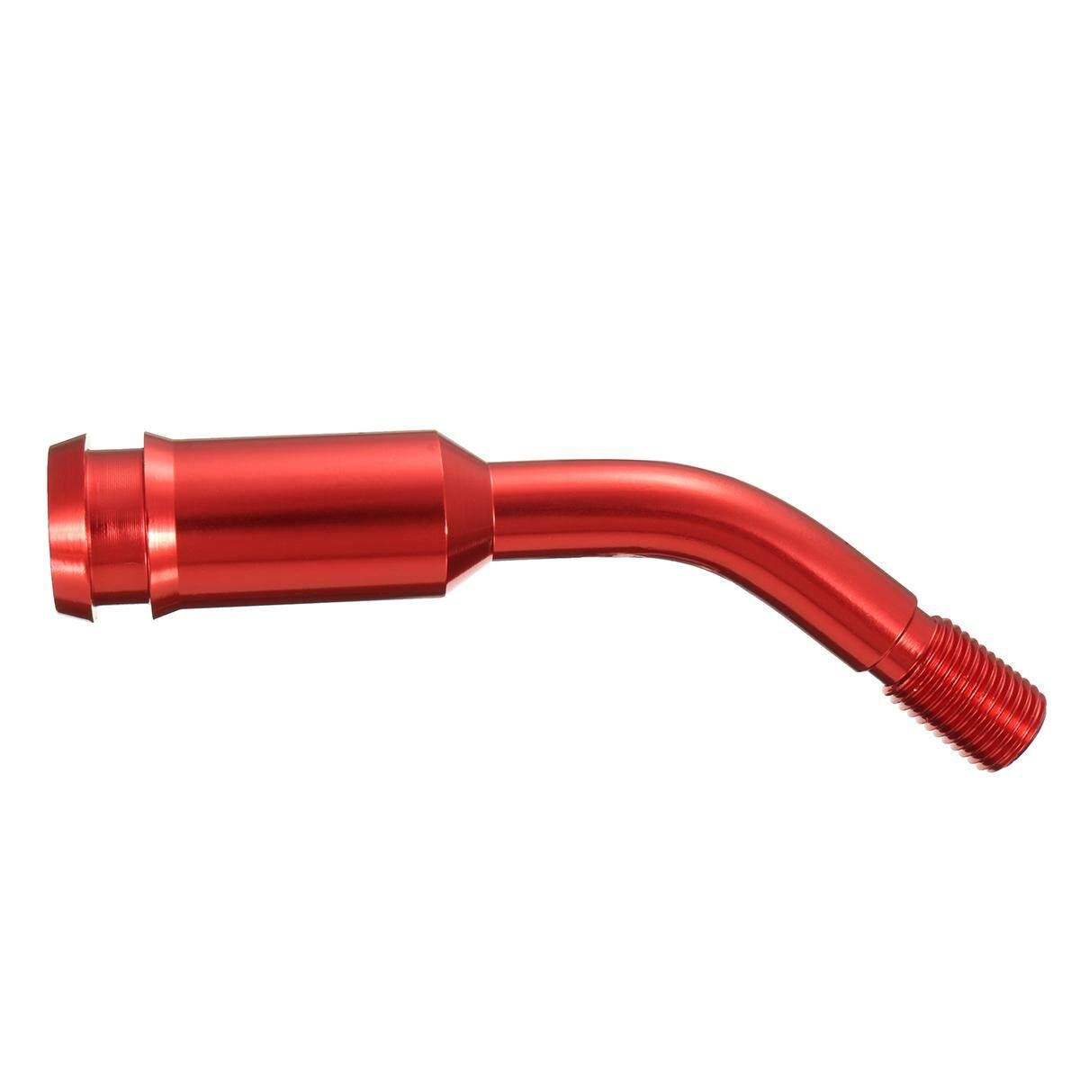 Angled Gear Stick Extension Knob Shifter Lever Extender For VW T4 Red Red (red)