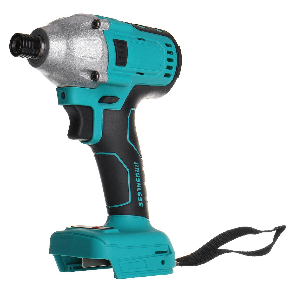 320N.m Cordless Brushless Impact Wrench Drill Drive Machine For Blue+Black B