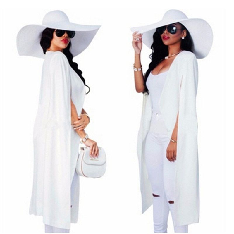 Autumn Simple Classic New Fashion Mid Long Women's Office Coat Ladies Outwear Loose Clothing Female Windbreaker Trench