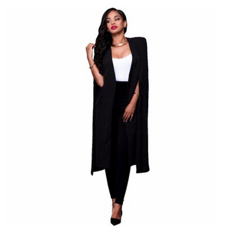 Autumn Simple Classic New Fashion Mid Long Women's Office Coat Ladies Outwear Loose Clothing Female Windbreaker Trench