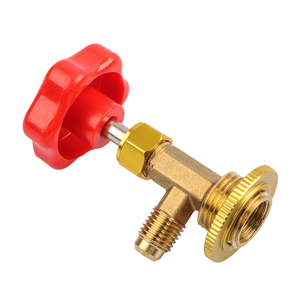 Piercing Valve For Refrigerant Can Car Air Conditioning