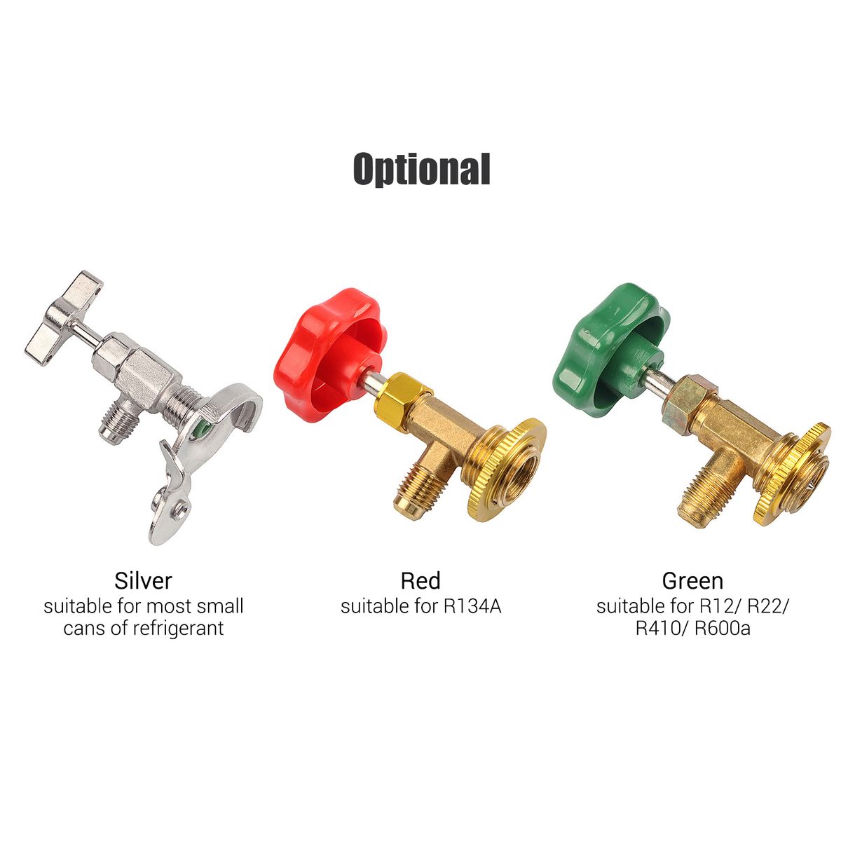 Piercing Valve For Refrigerant Can Car Air Conditioning