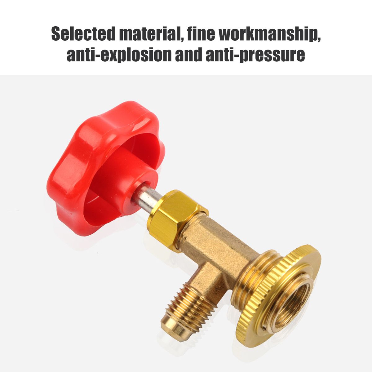 Piercing Valve For Refrigerant Can Car Air Conditioning