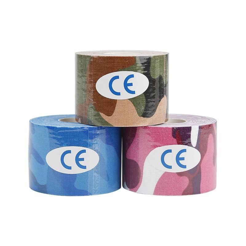 3 Rolls Kinesiology Tape Breathable Waterproof Athletic Tape