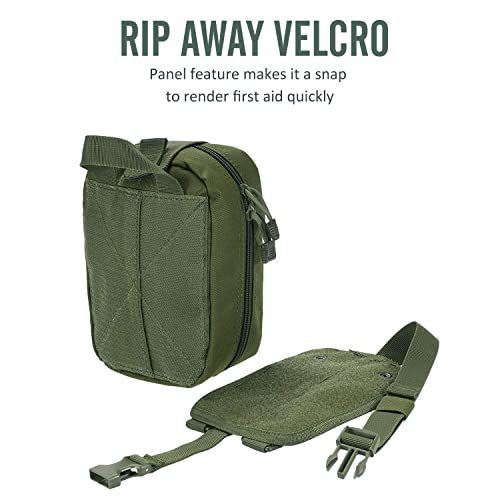 Tactical MOLLE RipAway EMT Medical First Aid IFAK Lifesaving