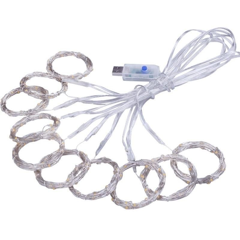3m Curtain String Light Flash Fairy Garland Home Decor Wedding Party Decoration Christmas New Year Ramadan Decoration