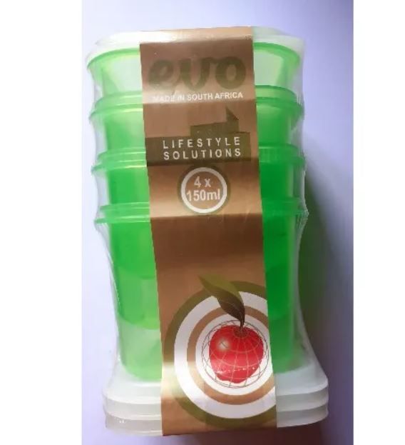 Evo Lifestyle Solutions Snack Bowls X 4 (150ml)