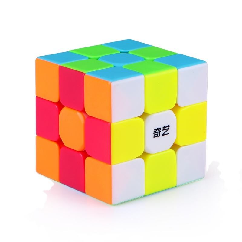 Qiyi Professional 3x3x3 Stickerless Speed Cube Children's Toys