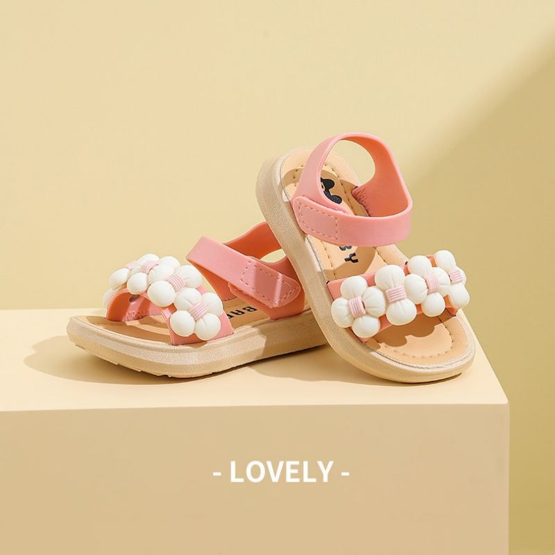 Shoes Girls Sandals Children Shoes Kids Beach Shoes Waterproof Soft Soles Velcro Shoes